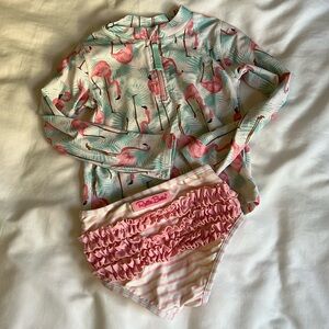 Ruffle Butts Girls Two Piece swimsuit - size 5